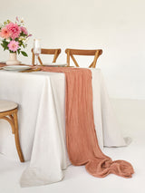 Sandstone Cotton Gauze Runner