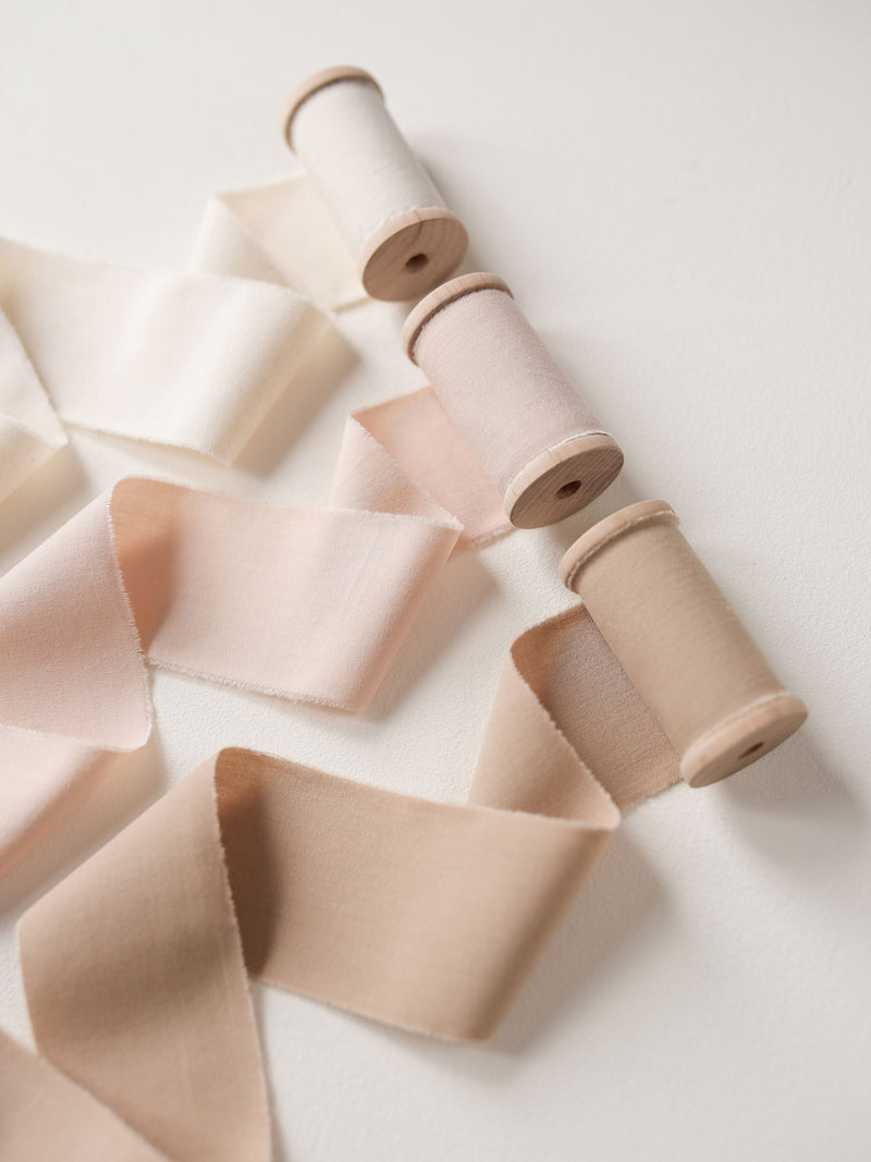 Beige Cotton Ribbon – Emma's Attic Studio