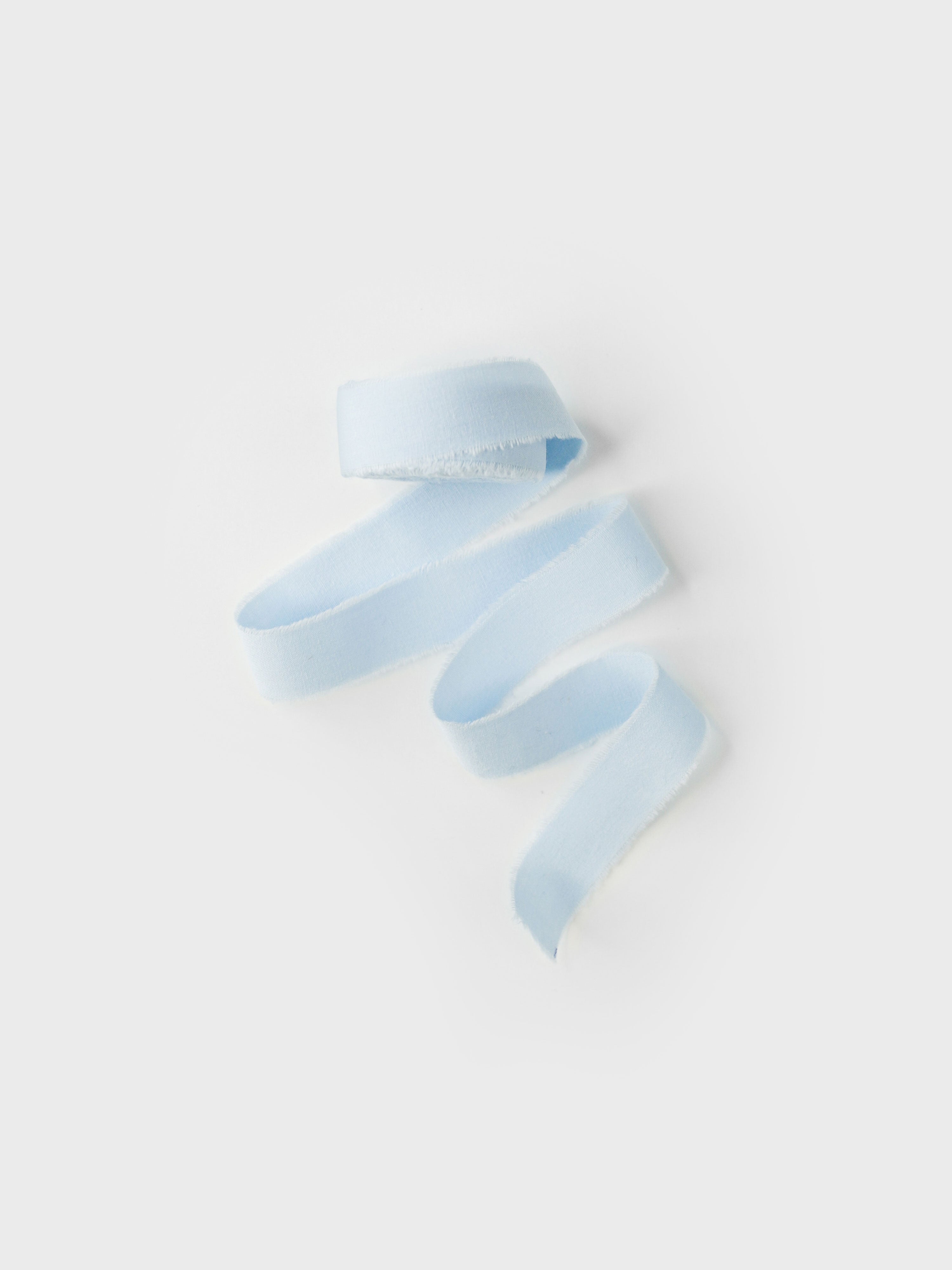 Light Blue Cotton Ribbon – Emma's Attic Studio
