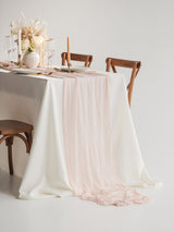Creme Cheesecloth Gauze Runner