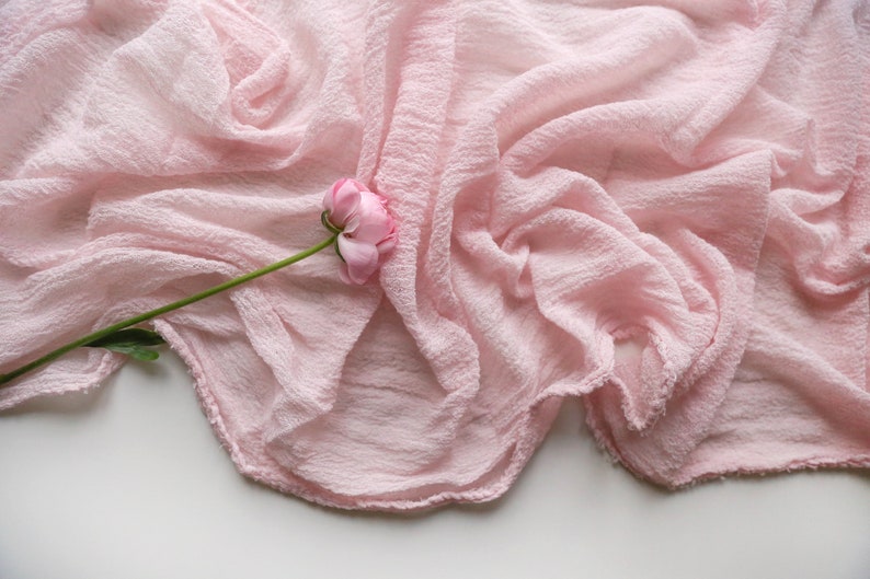 baby pink cheesecloth table runner boho wedding decor table runner rustic wedding decor table runner handmade cheesecloth table runner hand dyed cheesecloth table runner table centerpiece  wedding linen wedding table decor