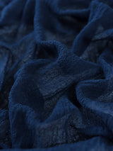 Navy Blue Cheesecloth Gauze Napkin Set