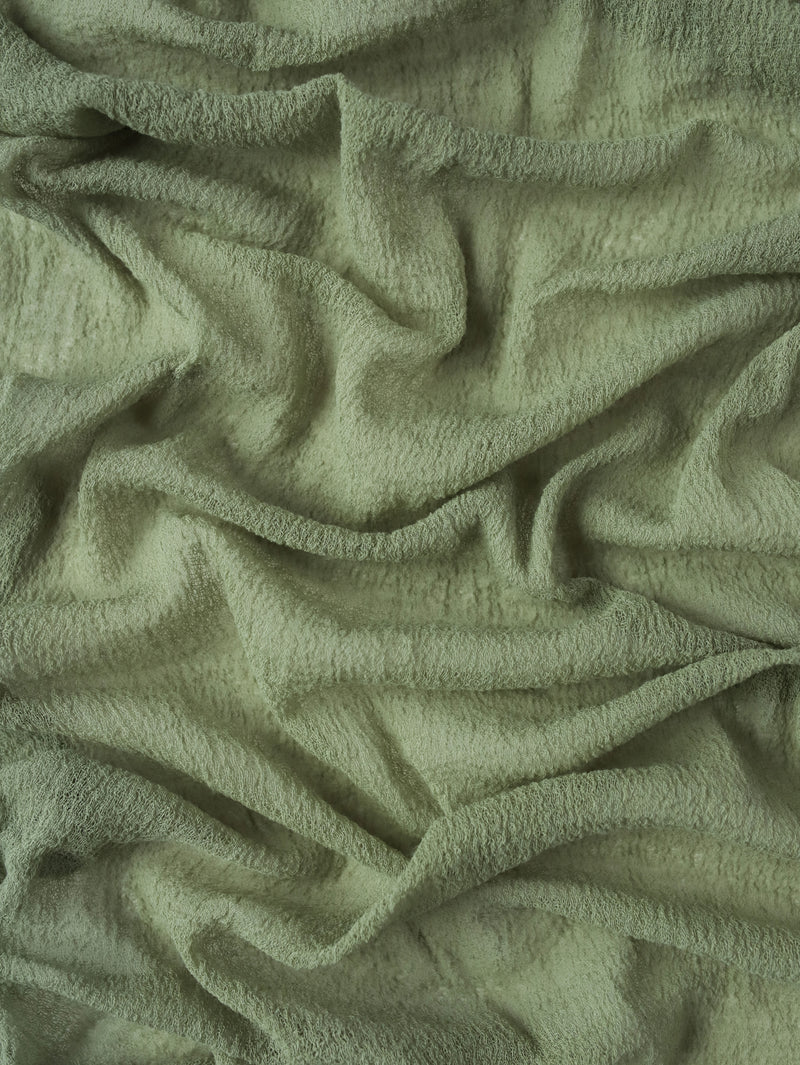 Olive Cheesecloth Gauze Napkin Set